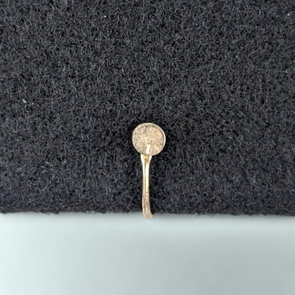 (2/$20) Vintage Single IKE Eisenhower Earring - Picture 3 of 6